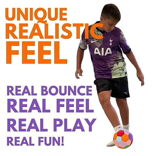 The House Ball - The Original Soft and Safe Indoor Soccer Ball Size 4 Created for Inside Your Home and Yard - Fun Soccer Gift - Perfect Kids Soccer Ball - Image 5