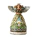 Jim Shore Heartwood Creek 4-Seasons Mini Angel with Summer Scene Figurine, 4-1/2-Inch