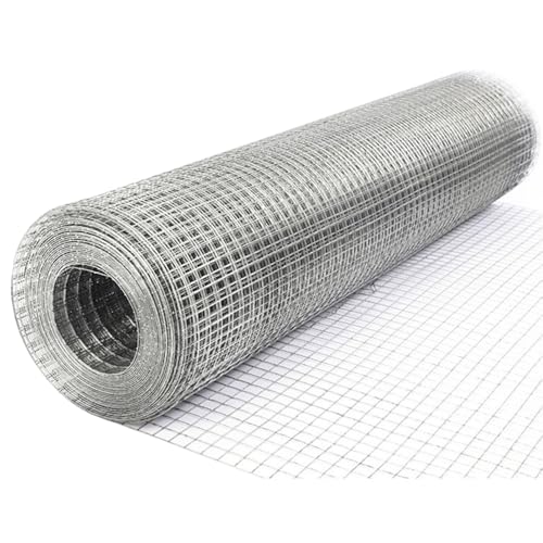 1 rolka siatki dla gryzoni ze stali nierdzewnej – 1,2 x 13 m, tkanina sprzętowa do kurnika, łatwa do cięcia, idealna do wspinaczki roślin, ogrodzenia ogrodowego i zwalczania szkodników