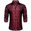 Burgundy|black|paisley