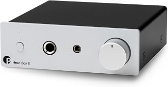 Pro-Ject Head Box E - Micro-sized Headphone Amplifier Silver