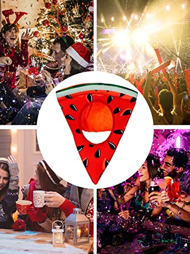 Chapéu De Adereços Para Fantasias, Forma De Melancia Chapéu De Cosplay Decorações De Festas De Natal
