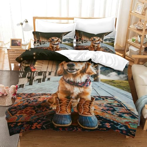 Parure de lit microfibre douce et résistante pour lit 2 personnes