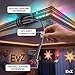 EvZ 22 AWG 5-Pin RGBW LED Extension Cable (33ft/10m) - 5 Conductor 22 Gauge Parallel Hookup Wire for 5050 3528 RGB+White LED Strips, 12V/24V DC Ribbon Lights, Flexible tinned Copper (B-G-R-B-W)