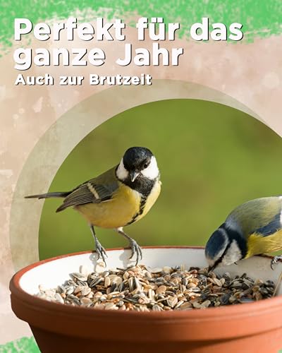 Futterbauer Fettfutter 25 kg, Energiereiches Ergänzungsfutter für Wildvögel, Unterstützt Wärmehaushalt, Ideal für Weichfresser