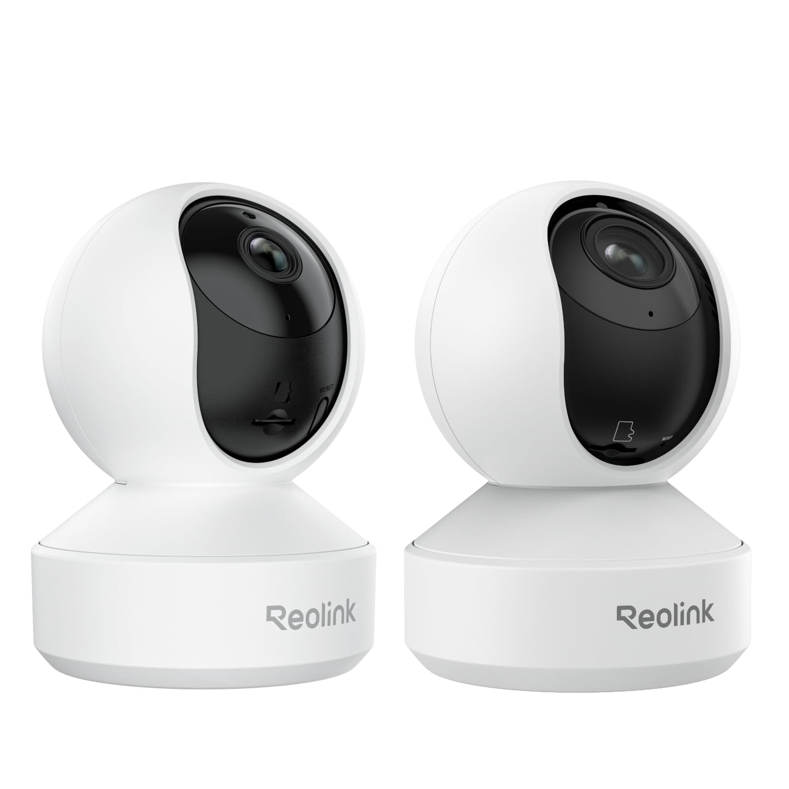 Reolink 5MP Telecamera WiFi Interno E1 Pro + 4K PTZ Zoom Ottico 3x E1 Zoom | WiFi 6 Dual-Band, Auto-Tracking, Videocamera Sorveglianza con Rilevamento Persona/Animali/Pianto, Modalità Privacy