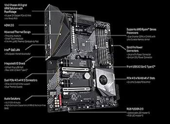 Amazon.com: Gaming Motherboard Gigabyte X570 Aorus Pro ATX