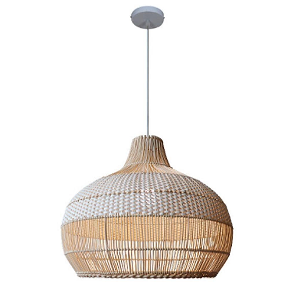 TONFON Boho Globe Pendant Light Fixture Rustic Chandelier
