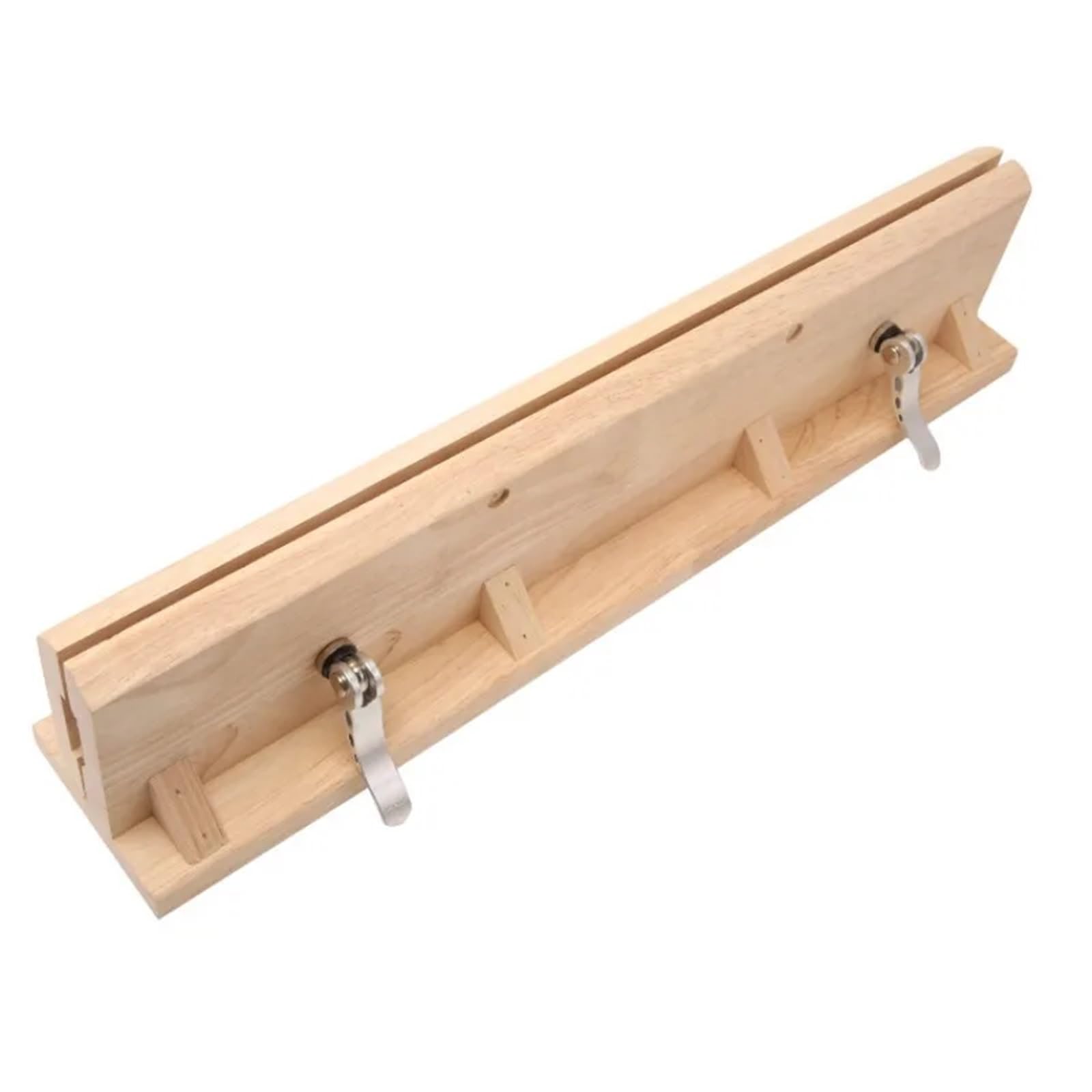 Hand Sewing Wooden Clip Wooden Leather Retaining Clip Hand-Stitched Sewing Horse Craft Table Pony Clamp Stitching DIY Fixing Bracket
