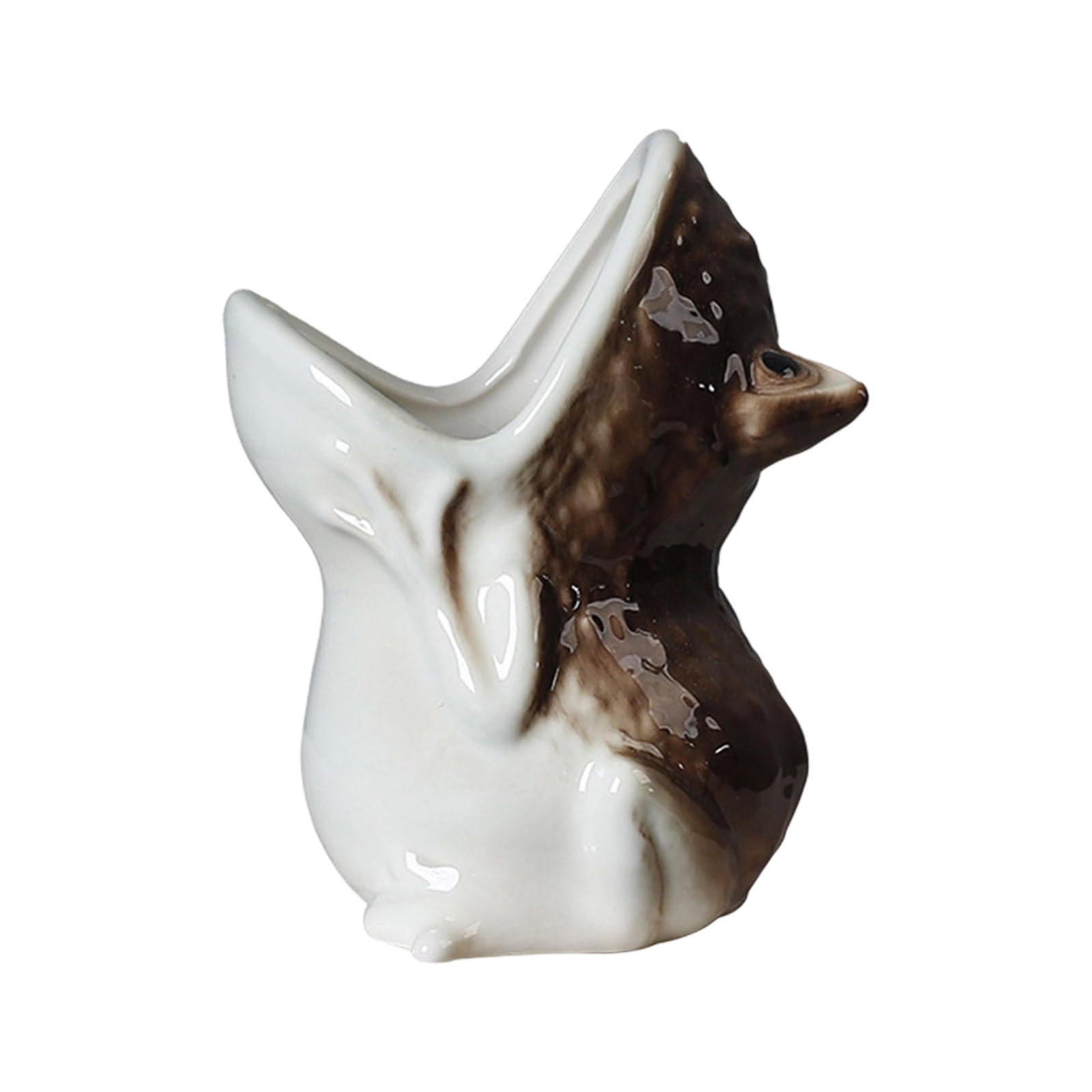 Shurhome Artistic Ceramic Sentimental Container Highlighting Odd Frog Plan Suitable for Contemporary Formatting Ceramic Succulents Planter