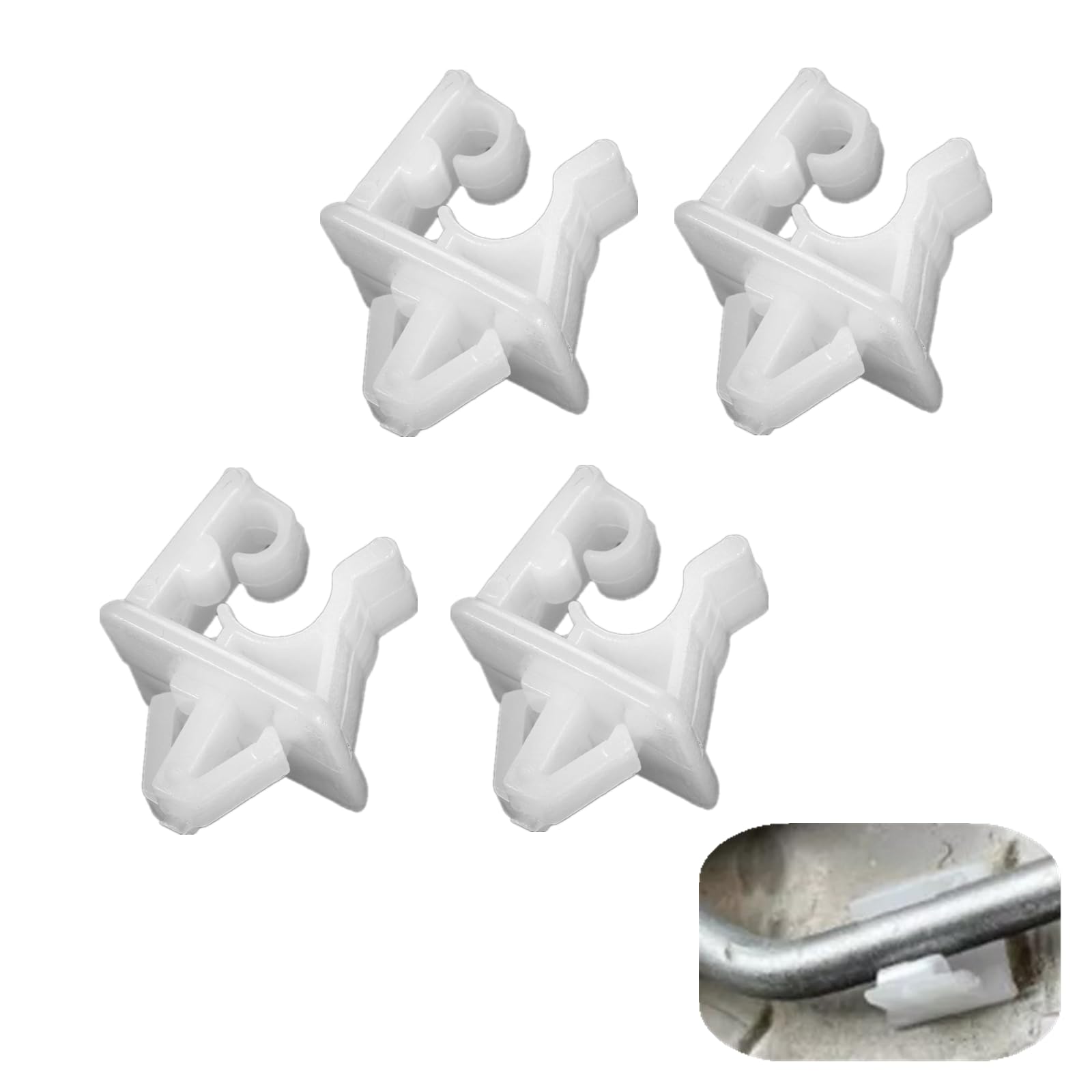 4 Pcs Hood Prop Rod Holder Clip Sturdy Car Hood Support Prop Rod Clips Replacement Parts for Honda