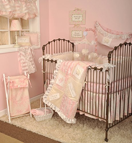 Cotton Tale Designs 4 Piece Crib Bedding Set, Heaven Sent Girl