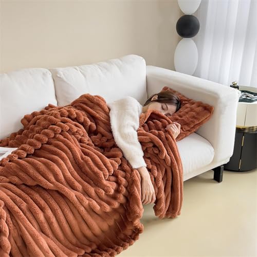 Couverture pelucheuse pour soirées cocooning chaleureuses au salon - 3