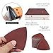 170 PCS Triangle Sanding Pads, Hook and Loop Triangle Sandpaper for 3-1/8 Inch Oscillating Multi Tool Sanding Sheets Assorted Grits 40/60/80/120/150/180/240,for Sanding and Grinding