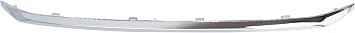 Perfit Liner New Front Bumper Molding Front Grille Trim Lower Garnish Grill Lower Chrome Compatible With Honda Accord 4-Door Sedan 2016 2017 Fit HO1044106 71151T2FA51 Lower