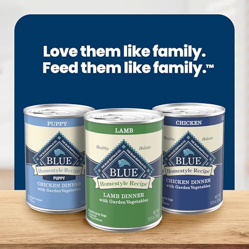 Blue Buffalo Homestyle Recipe Lamb Adult Wet Dog Food, 12.5 oz, 3 ct - image 9