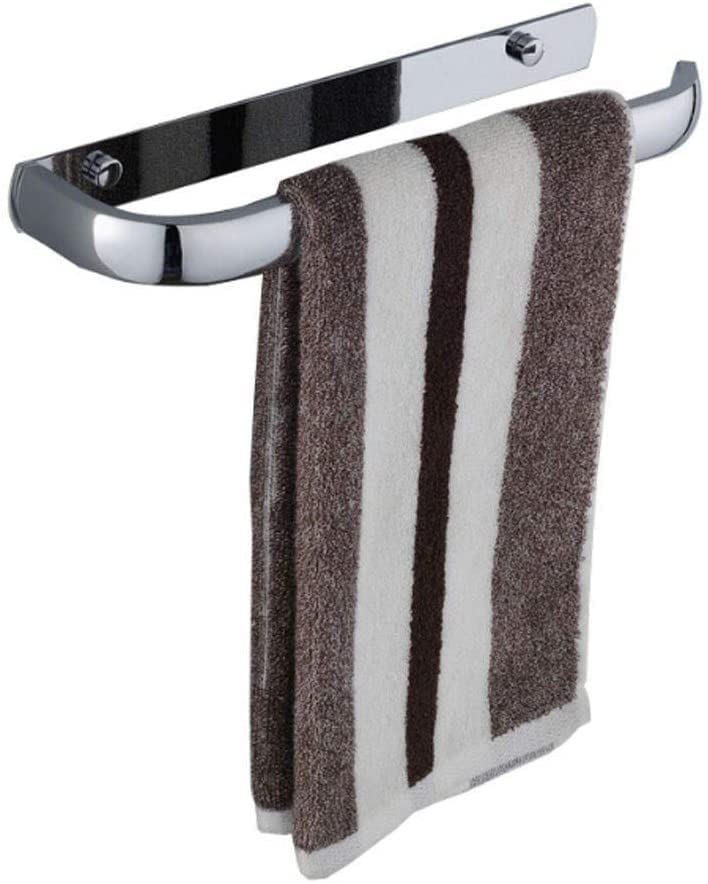 Rack de serviette en laiton chrome chic pour une salle de bain moderne et durable
