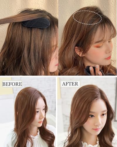 Clips de volumen para el cabello con base de esponja de alta densidad 5