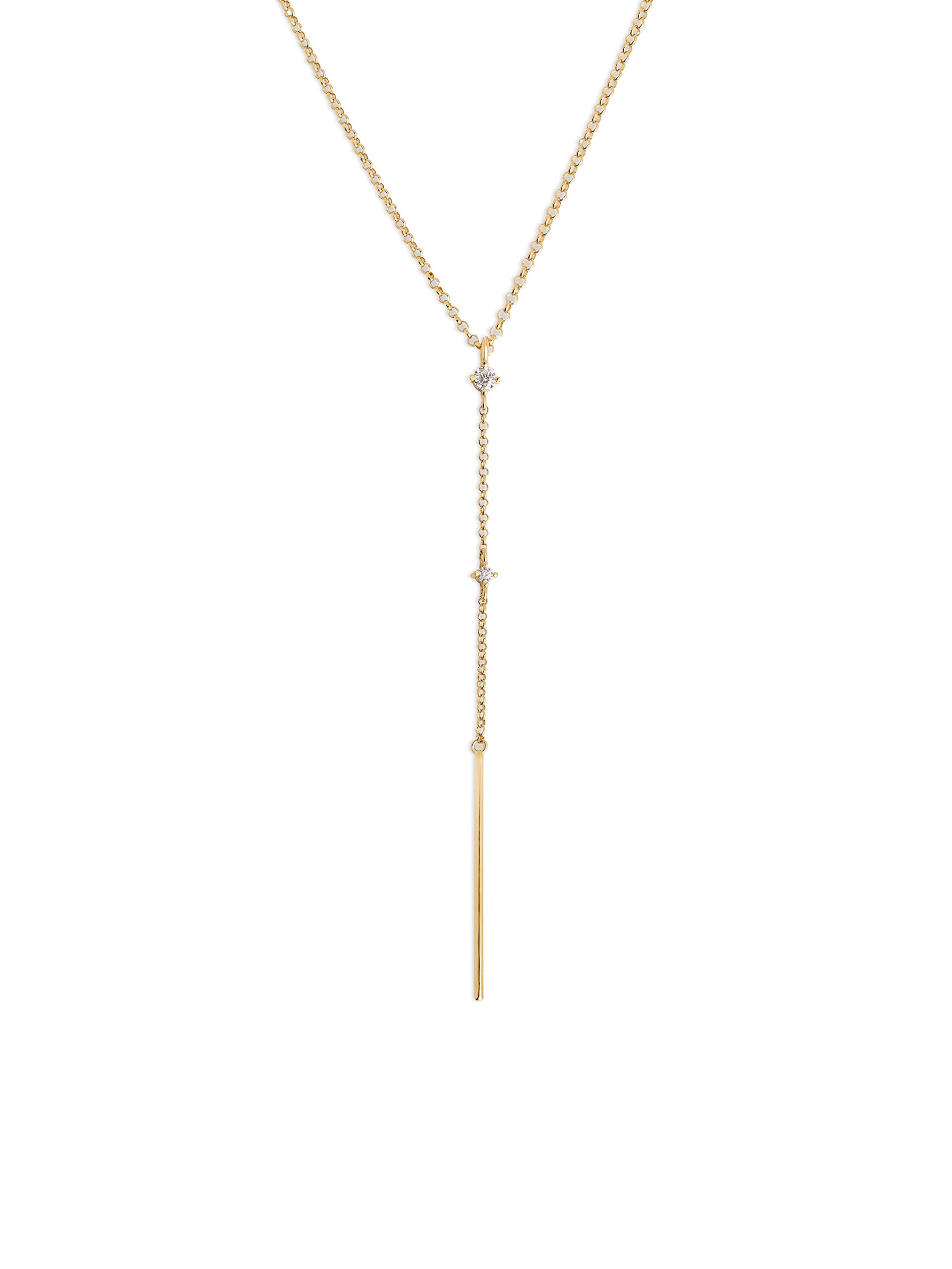 SINGULARU Collar Mujer Y Sparks Stick Plata Baño Oro