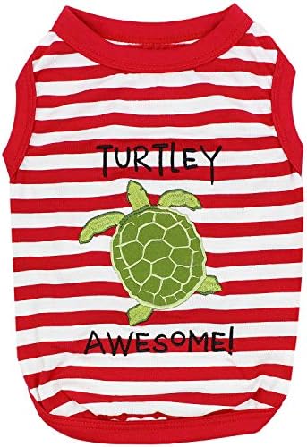 Parisian Pet Turtle Tee Dog Clothes Tee T-Shirt, XS