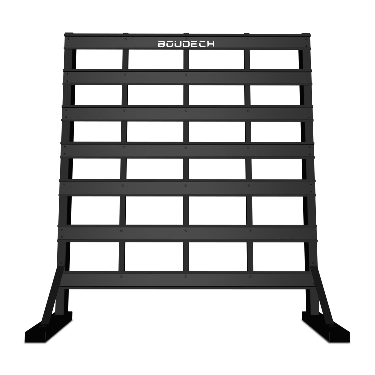 BOUDECH Pal Basic - Scaffale da garage per minuteria, porta attrezzi freestanding con 56 porta utensili