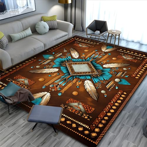 Tapete decorativo rectangular 3ft x 4ft sin pelusa