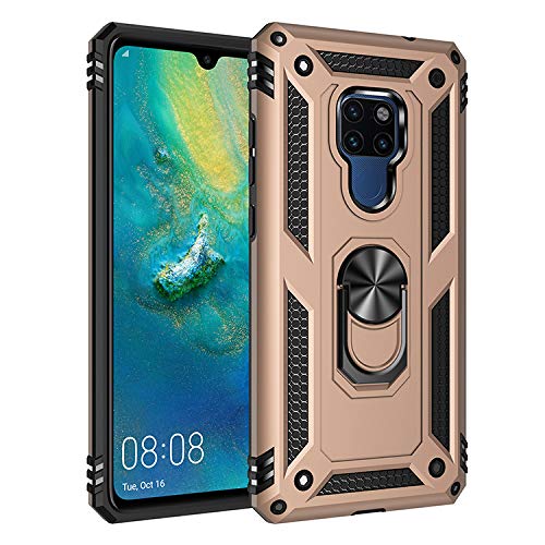 Jielangxin Cover per Huawei Mate 20,360 Grado Rotazione Protective Custodia Cover per Huawei Mate 20 HMA-AL00 HMA-TL00 HMA-LX9 HMA-L29 Custodia Case Cover Gold