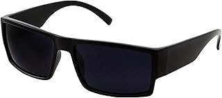 Sponsored You’re seeing this ad based on the product’s relevance to your search query.Learn more about this advertisement grinderPUNCH Gangster Sunglasses with Black Super Dark Lenses for Men Cholo Glasses - Flat Top Shades, black