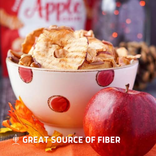 Gourmet Nut Simple Slices Baked RED Apple Chips, USA Grown Apples, No Added Sugar, Red Apples, 3.5oz bag, 3 Pack, 10.5oz Total - Thumbnail 6