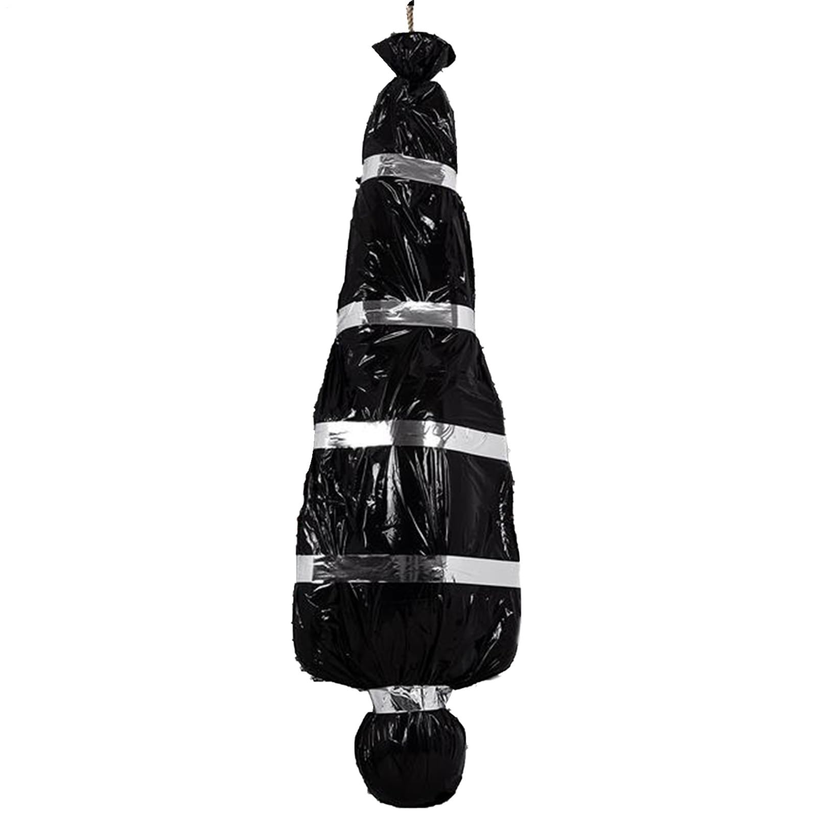 Decoraciones Halloween Exterior | Cadáver De Halloween - Accesorio Terrorífico Cadáver Falso en Bolsa para Casas Encantadas Interior Exterior
