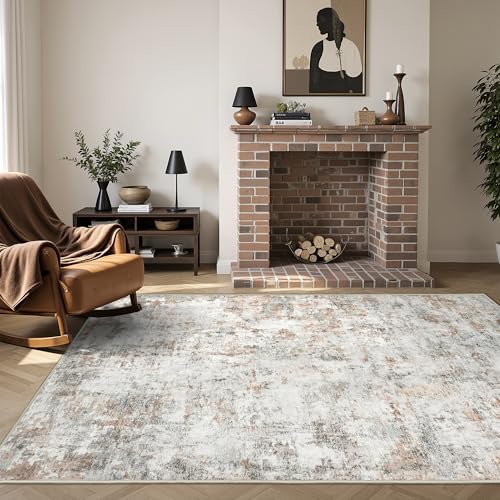 Alfombra Abstracta Moderna De 5 X 7 Pies Con Respaldo Antideslizante, Resistente A Las Manchas, Lavable, Para Sala De Estar, No Desprende Pelusa, Lavable A Máquina Beige, Rojo Óxido, 5 X 7 Pies Alfombra Abstracta Moderna De 5 X 7 Pies Con Respaldo Antideslizante, Resistente A Las Manchas, Lavable, Para Sala De Estar, No Desprende Pelusa, Lavable A Máquina Beige, Rojo Óxido, 5 X 7 Pies