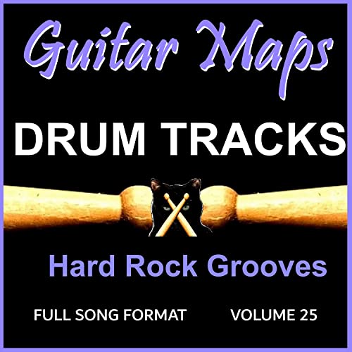 Play Drum Tracks Hard Rock Beats for Bass Guitar, Vol. 25 by Guitar