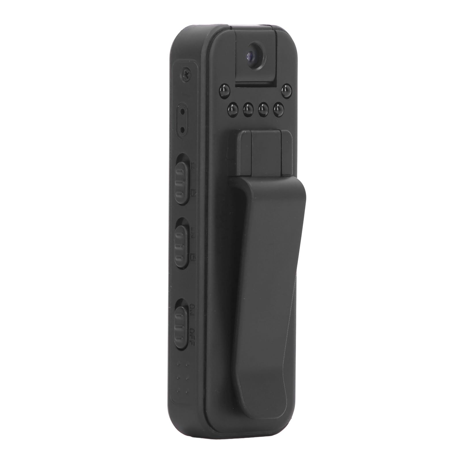 Mini Telecamera Corpo Polizia 1080P HD – Indossabile Con Clip E Magnete, Registratore Impermeabile, Supporta MicroSD 128GB - 3