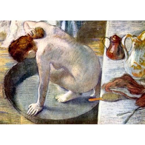 Impression sur toile Degas pour habiller un grand mur vide salon
