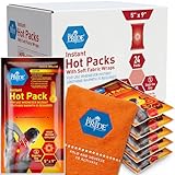 Medpride Instant Hot Packs| 5” x 9” Packs, 24-Pack| Disposable, Instant Heating Bag for Sore Neck, Shoulder, Arm, Leg Muscles & Menstrual/Abdomen Discomfort Relief| Long Lasting Heat, Medical-Grade