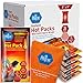 Medpride Instant Hot Packs| 5" x 9" Packs, 24-Pack| Disposable, Instant Heating Bag for Sore Neck, Shoulder, Arm, Leg Muscles & Menstrual/Abdomen Discomfort Relief| Long Lasting Heat, Medical-Grade