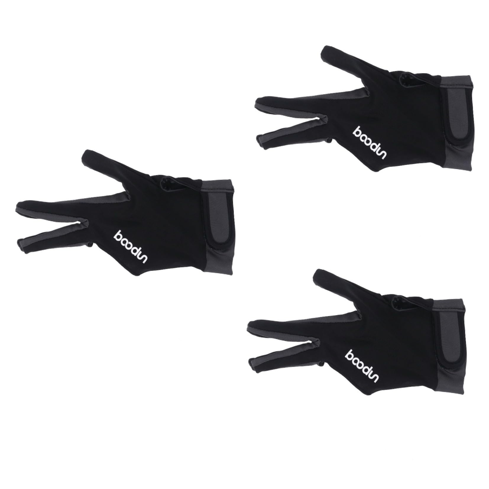 BESPORTBLE Gant De Billard Gant De Billard Mitaines pour Hommes Gants d'exercice Gants De Snooker - Gants sans Doigts Gants sans Doigts Gant De Queue De Billard Accessoire À Trois Doigts