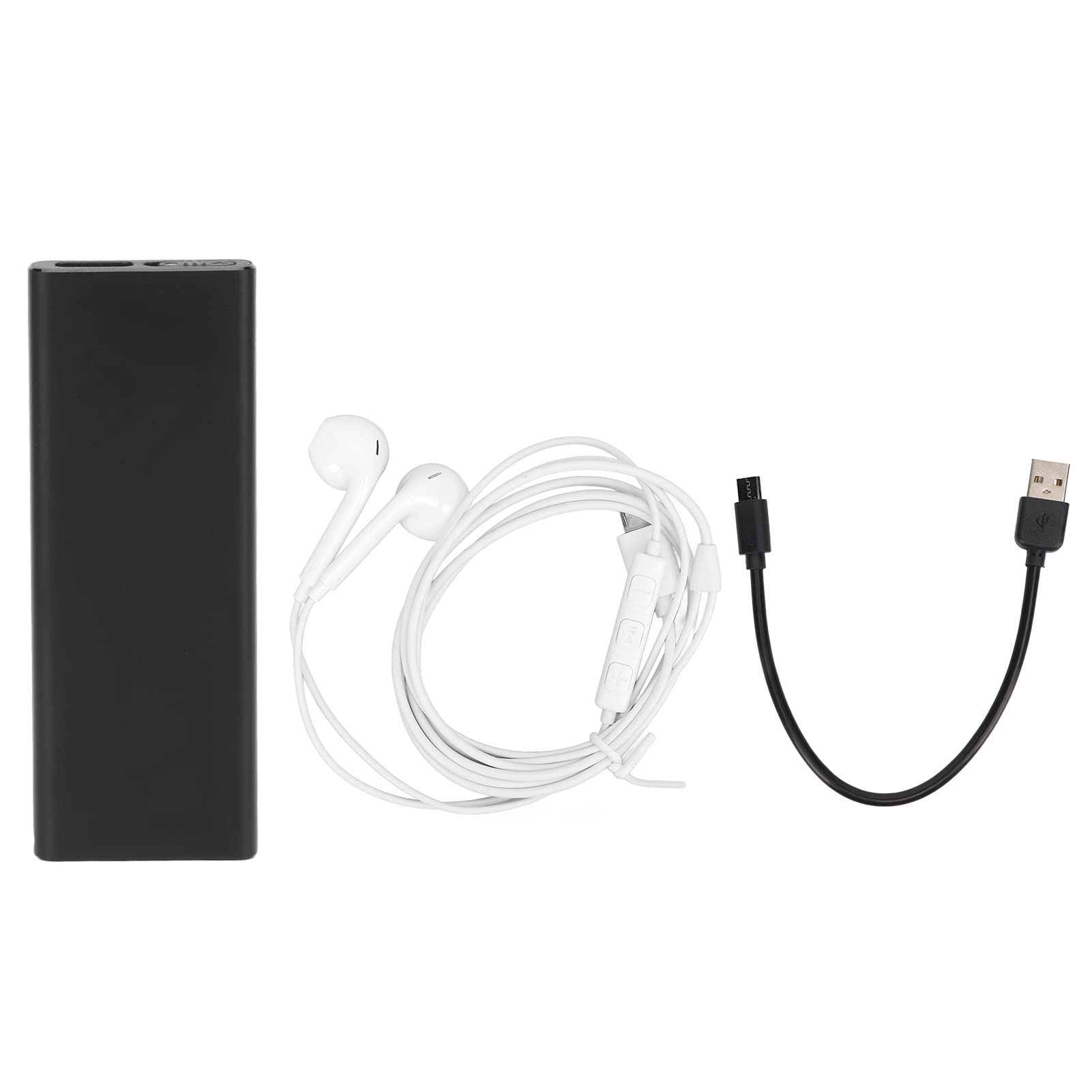 Dyktafon, Redukcja Szumów Treble Poręczny Mini Przenośny Rejestrator Z Funkcją OTG Dla MP3, WMA, WAV, Wysokiej Klasy Bateria Litowa 300 mAh do Wywiadu Z Wykładem(16 GIGA BAJTÓW)