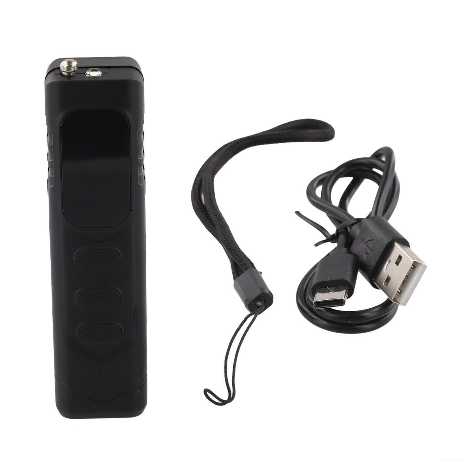 Détecteur de caméra portable et scanner de signal sans fil avec gamme de fréquences de 1 MHz à 6,5 GHz, sensibilité réglable à 5 niveaux, distance de détection de 10 cm à 6 m, design ABS