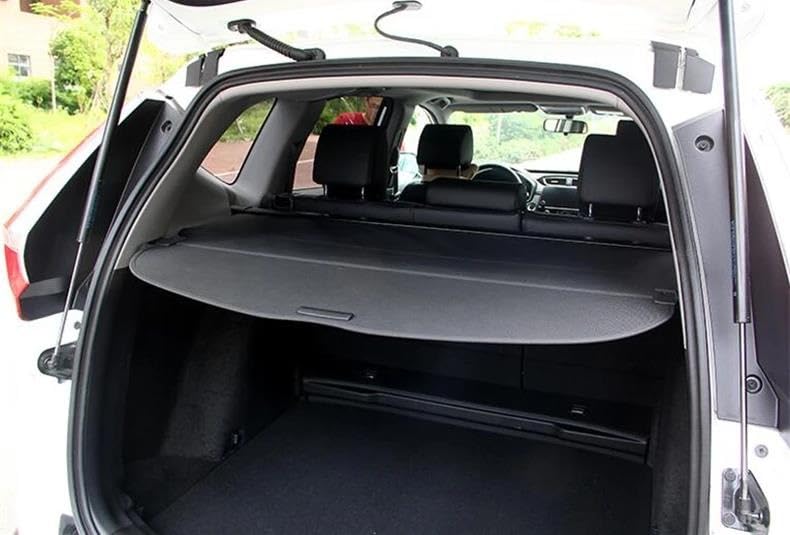 Cortina extensible CRV evita robos ocultando equipaje en maletero trasero 3