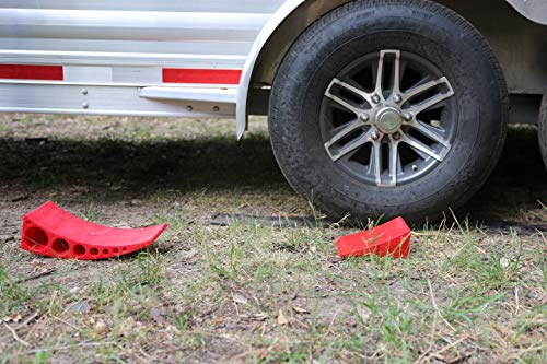 Andersen Hitches Camper Leveler 3604 + Rubber Mat | Easy Drive-On Camper Leveling | Less Than 5 Minutes to Level Your Camper, Trailer, RV, Motorhome | Faster, Easier Than RV Leveling Blocks