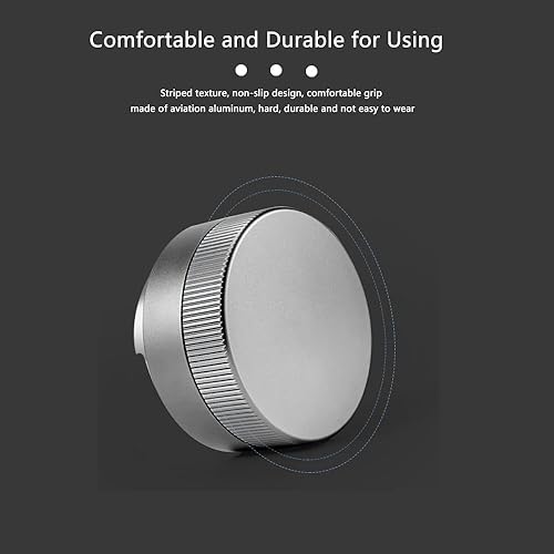 Miniatura 5 de Herramienta distribuidora de café adaptable a la gravedad, nivelador distribuidor de café expreso autonivelante para portafiltro espresso (2.008 in,