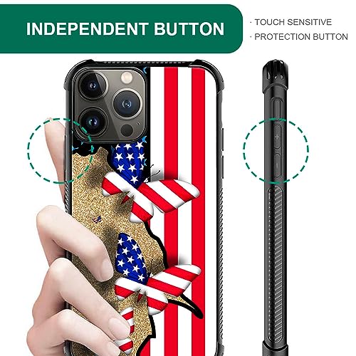Coque iPhone 15 Pro Max TPU souple transparente motif papillon USA