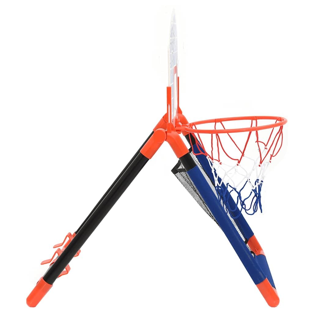 Set da basket multifunzionale per porta e parete per bambini per un allenamento in sala o in giardino