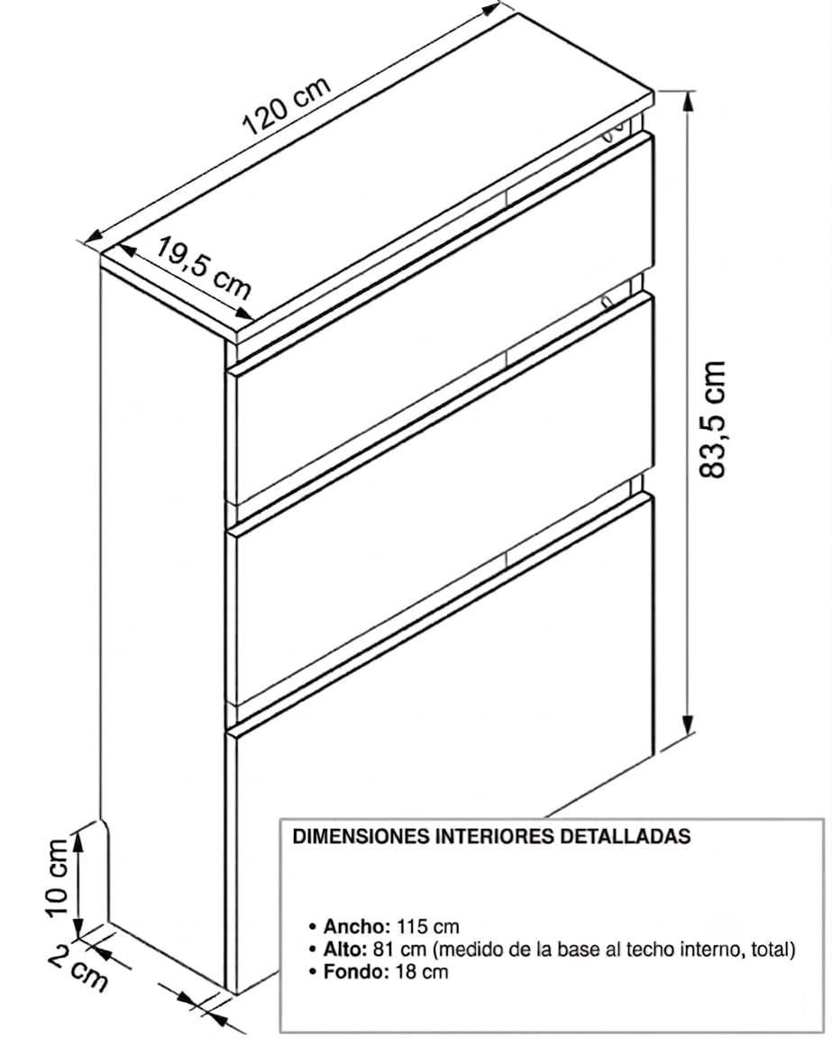 Cubre Radiador Blanco/Roble Moderno Modelo Hermes | Mueble Cubreradiador en Kit de Fácil Montaje | Melamina de Alta Resistencia al Rayado | Medidas 60cm / 90cm / 120cm / (120x83,5x19,5)
