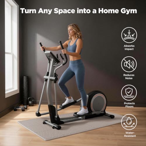 Image of AIRHOP 18 PCS Gym Floor Mat, EVA Foam Puzzle Gym Mat, High-Density Interlocking Foam Floor Tiles for Home Gym, Play Workout Garage Kitchen Flooring 12.6 inchx12.6 inchx0.4 inch