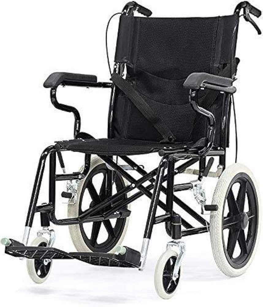 折りたたみ式自走用車椅子 ブラック Amazon.co.jp: Zxyan 自走用車いす 車椅子車椅子ポータブル、超軽量で