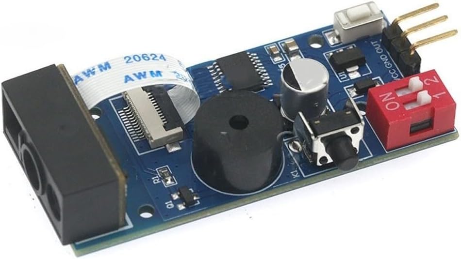 QR Code Scanning Module 5V with Relay Output, Compatible with Microcontroller Port, 1D/2D Barcode Reader for Embedded Devices, 3.3V OUT