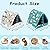 UPINS 2 Pack Guinea Pig Bed, Guinea Pig Hideout Washable Small Animal House Cage Accessories for Dwarf Rabbits Chinchillas Hamsters Hedgehogs Ferrets Bearded Dragons and Rats