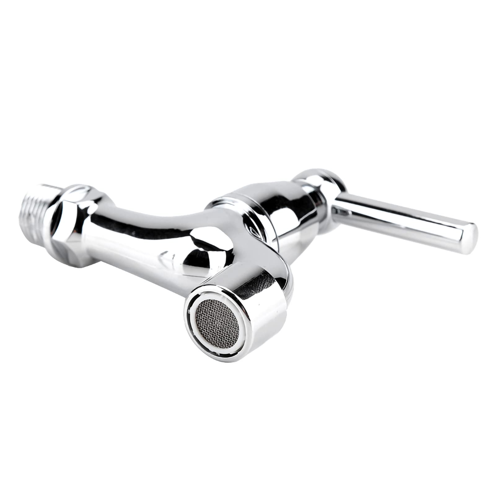 ABS Plastic Water Faucet Washing Machine Faucet Laundry Bathroom 1 2 inch Tap with Single Handle Wall Mounted — view 8